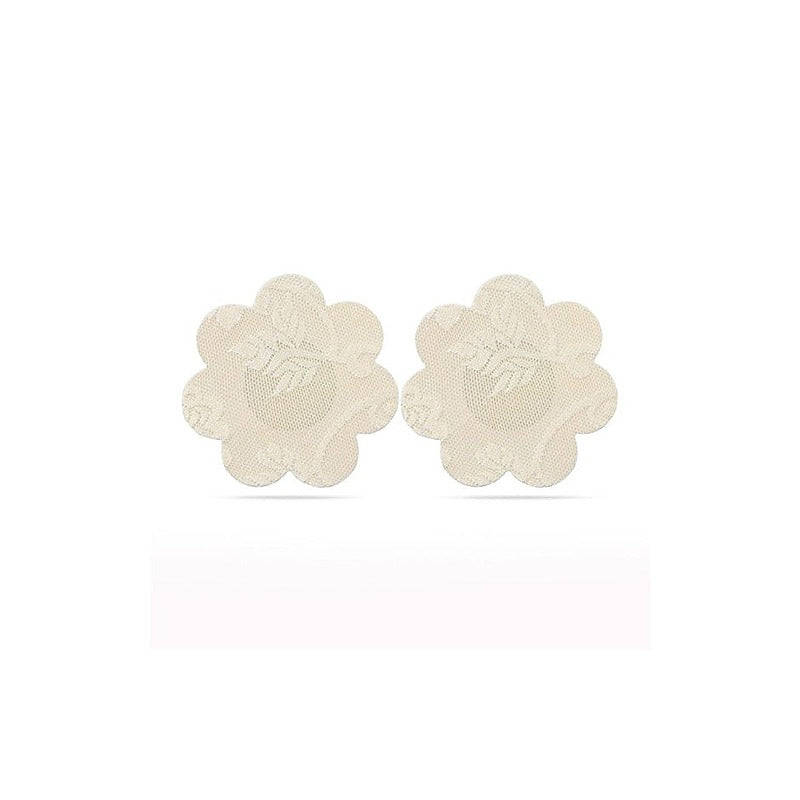 Lace Heart And Flower Nipple Pasties Twin Pack By Lovetoy - Breast and Nipple Toys
