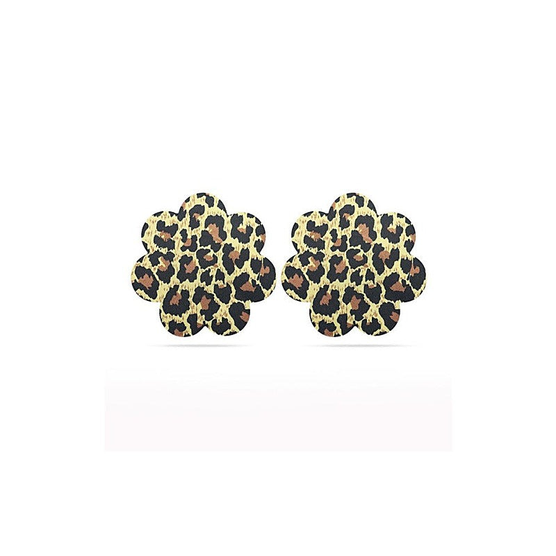 Leopard Sexy Nipple Pasties Twin Pack By Lovetoy - Breast and Nipple Toys