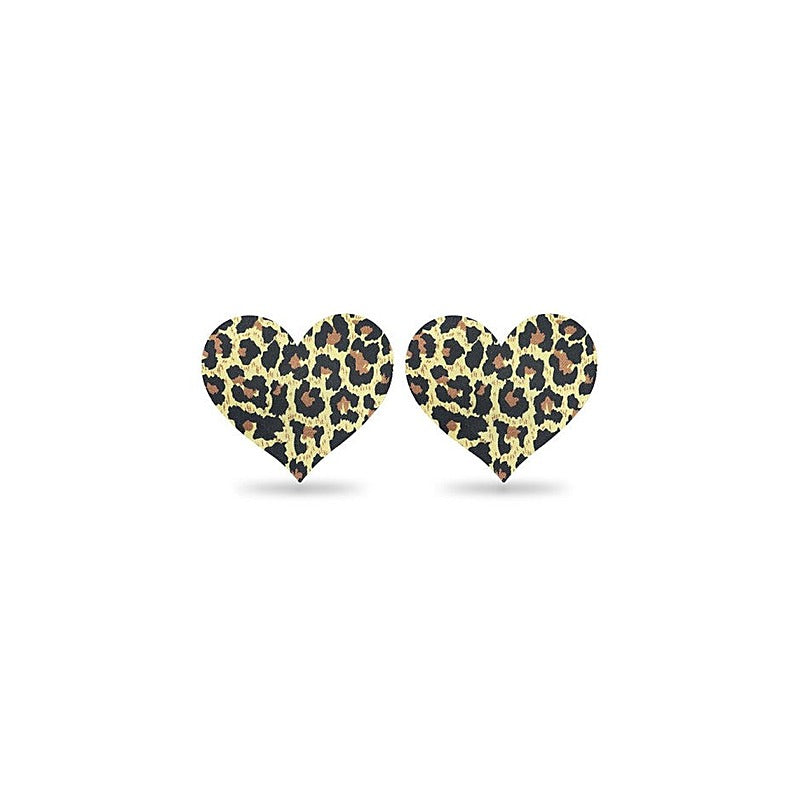 Leopard Sexy Nipple Pasties Twin Pack By Lovetoy - Breast and Nipple Toys