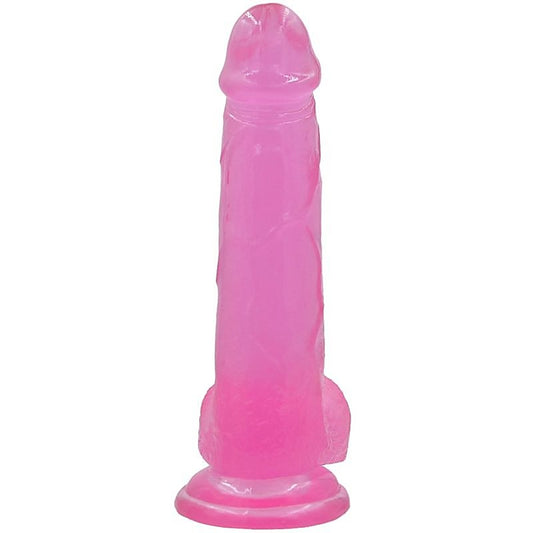 Jelly Studs Crystal Curved Realistic Dildo By Lovetoy - Realistic Dildos