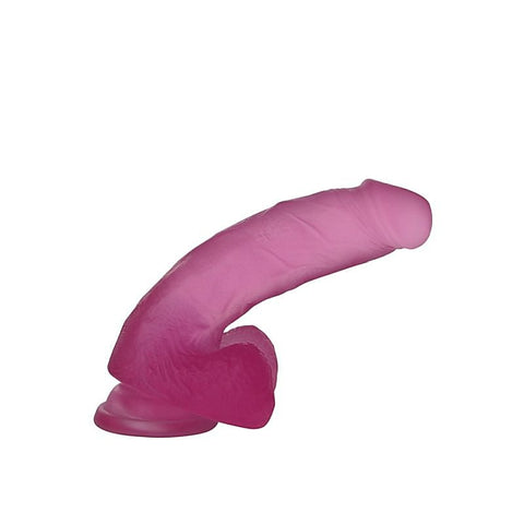 Jelly Studs Crystal Curved Realistic Dildo By Lovetoy - Realistic Dildos