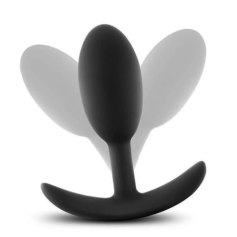 Luxe Wearable Vibra Sleek and Slim Butt Plug Medium - Butt Plugs