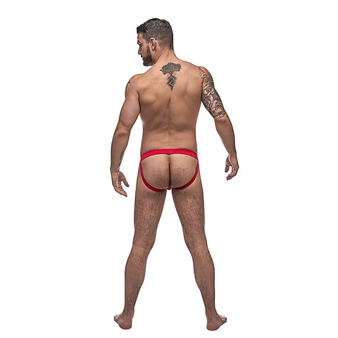 Male Power Pure Comfort Male Sport Jock Red