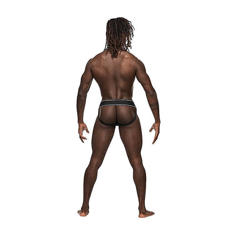 Male Power Modal Rib Mens Jock White