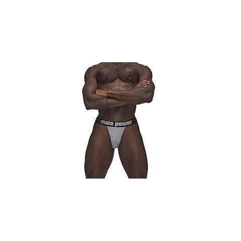 Male Power Sexagon Strappy Ring Male Jock Grey L / XL