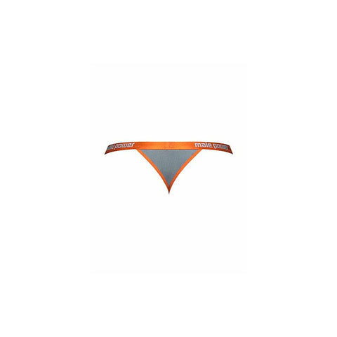 Male Power Casanova Uplift Stretchy Micro Mens Thong Grey