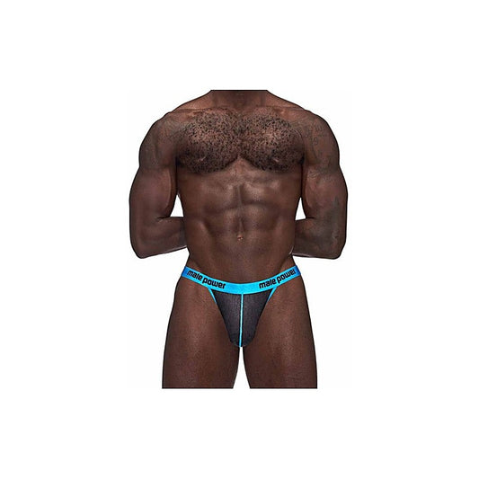 Male Power Casanova Uplift Micro Mens Thong Black S / M