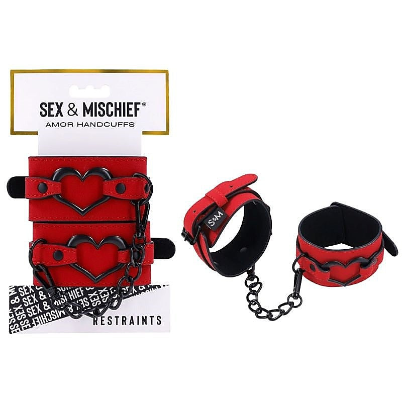 Sex & Mischief Amor Handcuffs Restraints by Sportsheets - Cuffs and Restraints