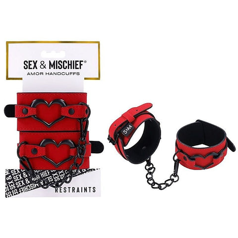 Sex & Mischief Amor Handcuffs Restraints by Sportsheets - Cuffs and Restraints