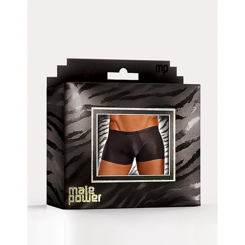 Male Power Micro V Shape Mens G-String Black