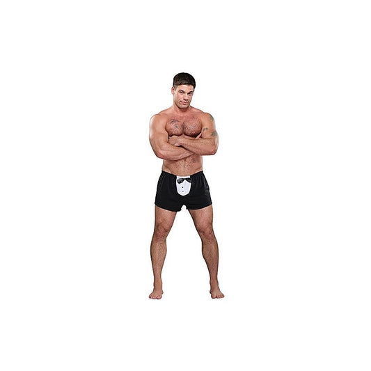 Male Power Tuxedo Mens Boxer Novelty Underwear Black