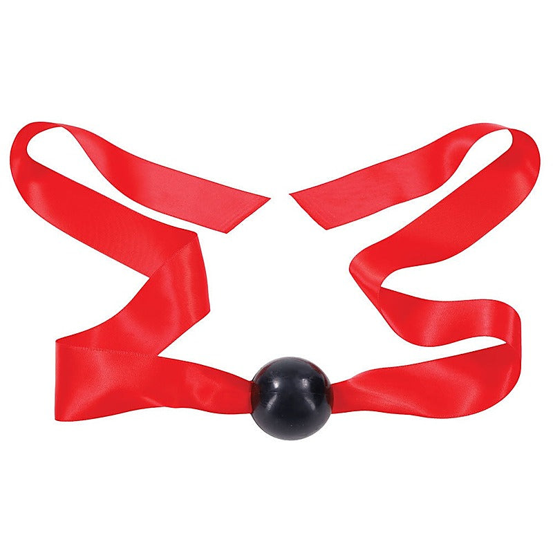 Amor Satin Ball Gag by Sportsheets - Bondage Gags and Bits