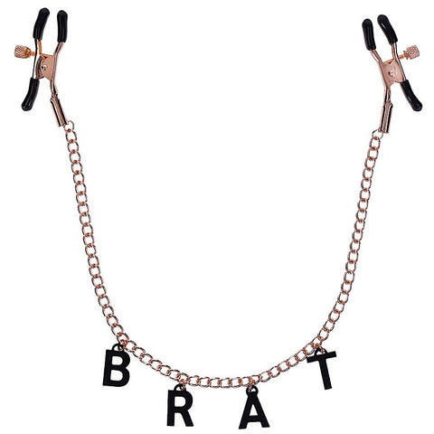 Brat Charmed Nipple Clamps by Sportsheets - Nipple and Clit Clamps