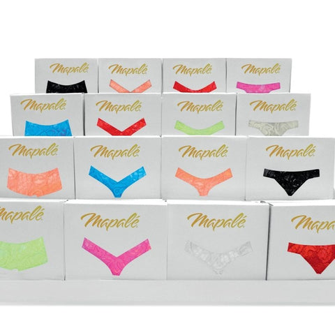 Caged Lace Pantie Panties White by Mapale - G-Strings, Panties and Shorts
