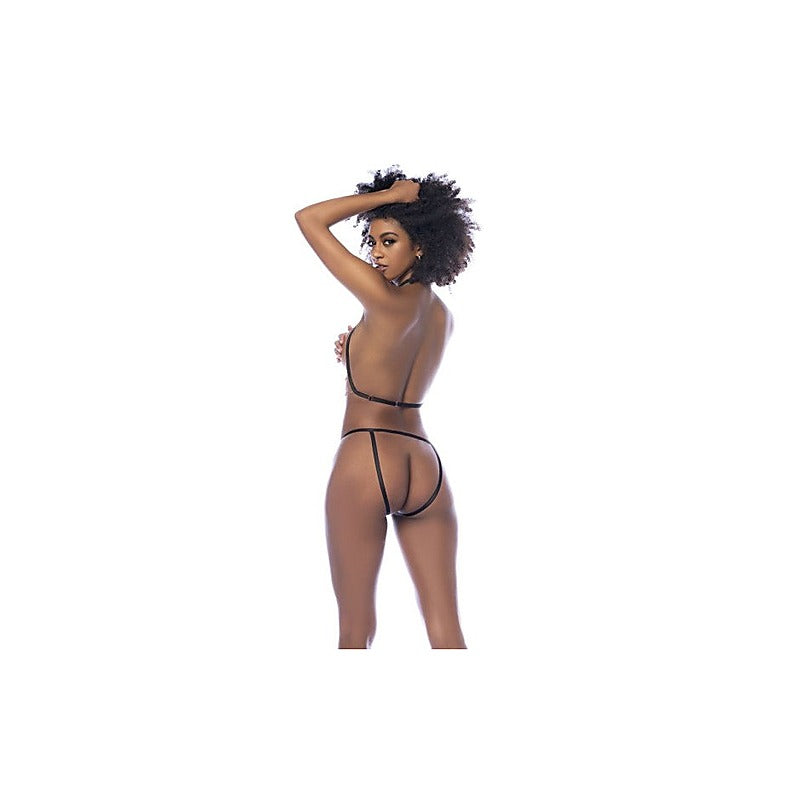 Chain Harness 2 Piece Bra And Panty Set By Mapale - Her Fetish