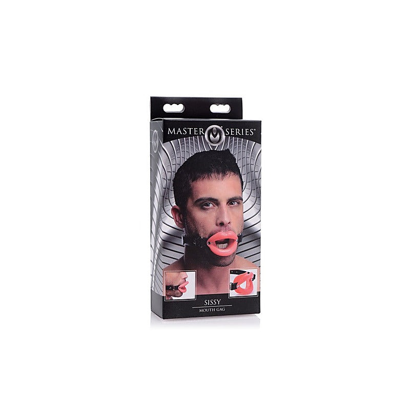 Master Series Sissy Bdsm Play Mouth Gag By Xr Brands - Bondage Gags and Bits