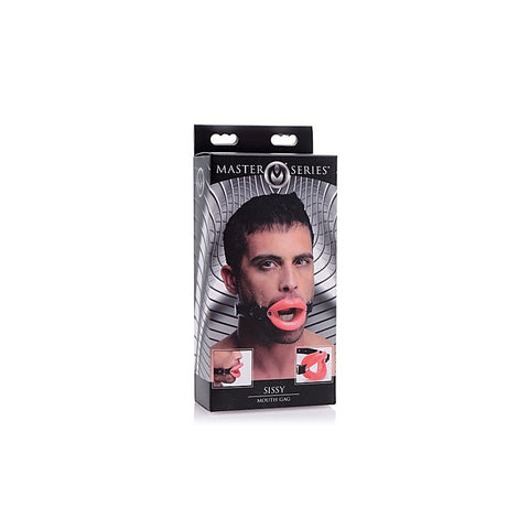 Master Series Sissy Bdsm Play Mouth Gag By Xr Brands - Bondage Gags and Bits