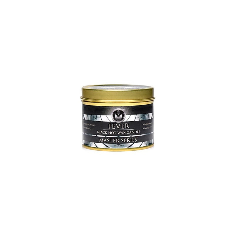 Master Series Fever Black Hot Wax Candle By Xr Brands - Bath and Intimate Fragrances
