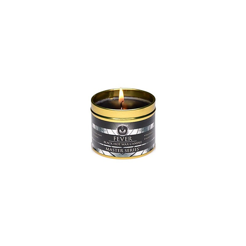 Master Series Fever Black Hot Wax Candle By Xr Brands - Bath and Intimate Fragrances