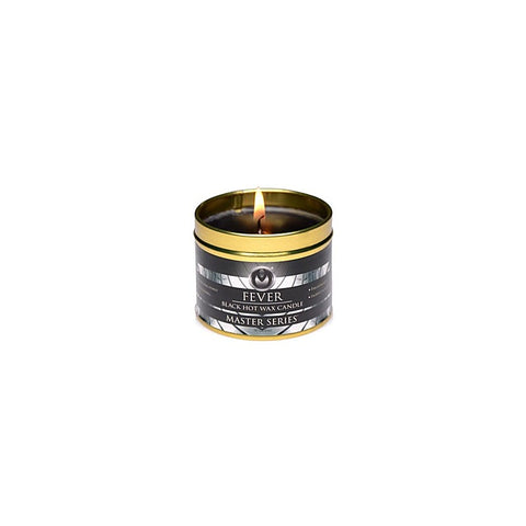 Master Series Fever Black Hot Wax Candle By Xr Brands - Bath and Intimate Fragrances