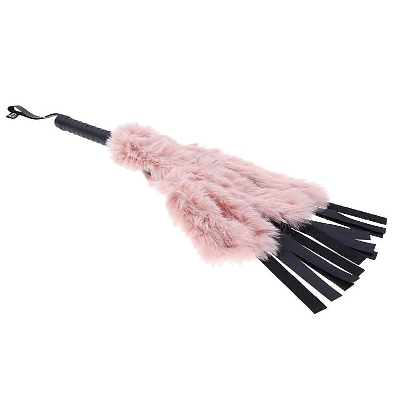 S&M Brat Faux Fur Flogger by Sportsheets - Whips And Crops