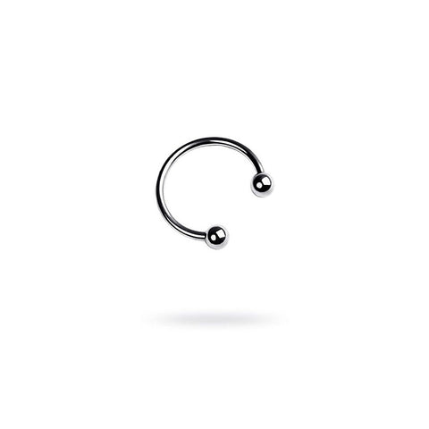 Metal Silver Metal Penis Erection Cock Ring 3cm by ToyFa - Cock Rings
