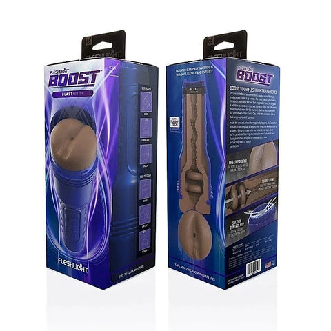 Fleshlight Boost Blast Female Realistic Butt Stroker Medium - Fleshlight Male Masturbators