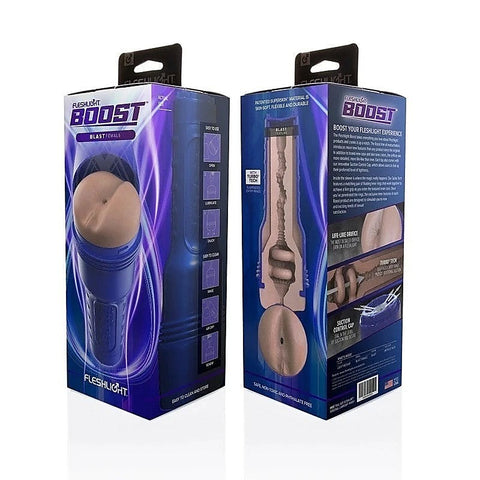Fleshlight Boost Blast Female Realistic Butt Stroker Medium - Fleshlight Male Masturbators