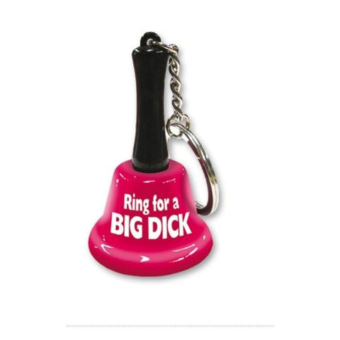 Ring For A Big Dick Bell Keychain by Ozze Creations - Party Gifts and Novelties