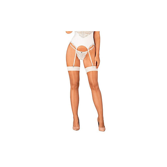 Obsessive Delicate S814 Leg Stockings White