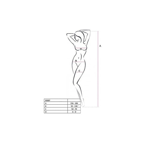Fishnet Bodysuit With Open Crotch By Passion Lingerie - Teddies and Bodysuits