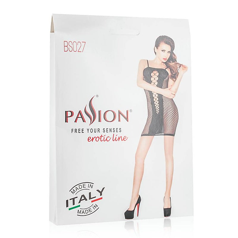 Translucent Sexy Dress With Open Sides By Passion Lingerie - Skirts And Club Wear
