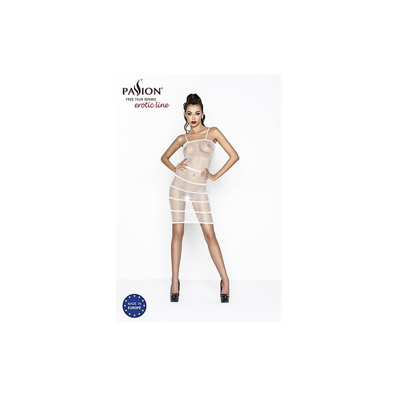 Bs033 Super Sexy Translucent Mesh Dress By Passion Lingerie - Skirts And Club Wear