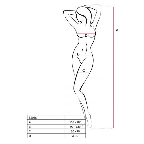 Premium Bs036 Bodysuit By Passion Lingerie - Teddies and Bodysuits