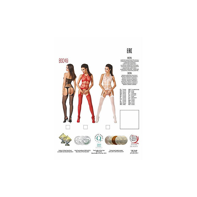 Sexy Bodystocking Bs049 By Passion Lingerie - Body Stockings