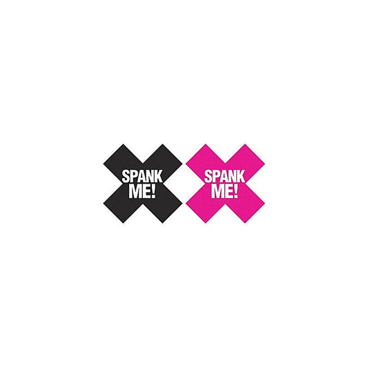 Peekaboo Self Adhesive and Sexy Spank Me Nipple Pasties - Fancy Dress Ups