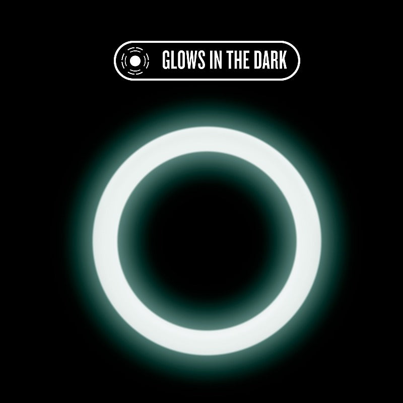 Performance Silicone Glo Cock Ring Glow by Blush Novelties - Stretchy Cock Rings