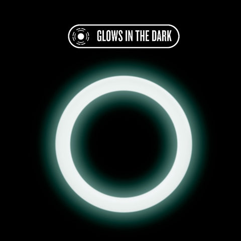 Performance Silicone Glo Cock Ring Glow by Blush Novelties - Stretchy Cock Rings