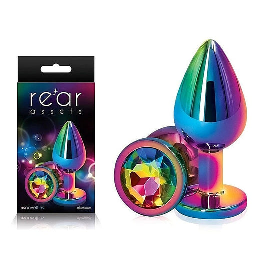 Rear Assets Multi-Coloured Gem By Ns Novelties - Butt Plugs