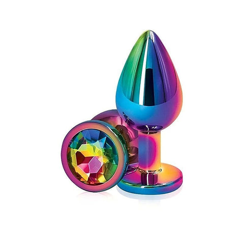 Rear Assets Multi-Coloured Gem By Ns Novelties - Butt Plugs