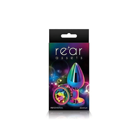 Rear Assets Multi-Coloured Gem By Ns Novelties - Butt Plugs