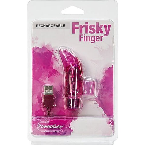 Powerbullet Rechargeable Frisky Finger By Bms Factory - Finger and Tongue Vibrators