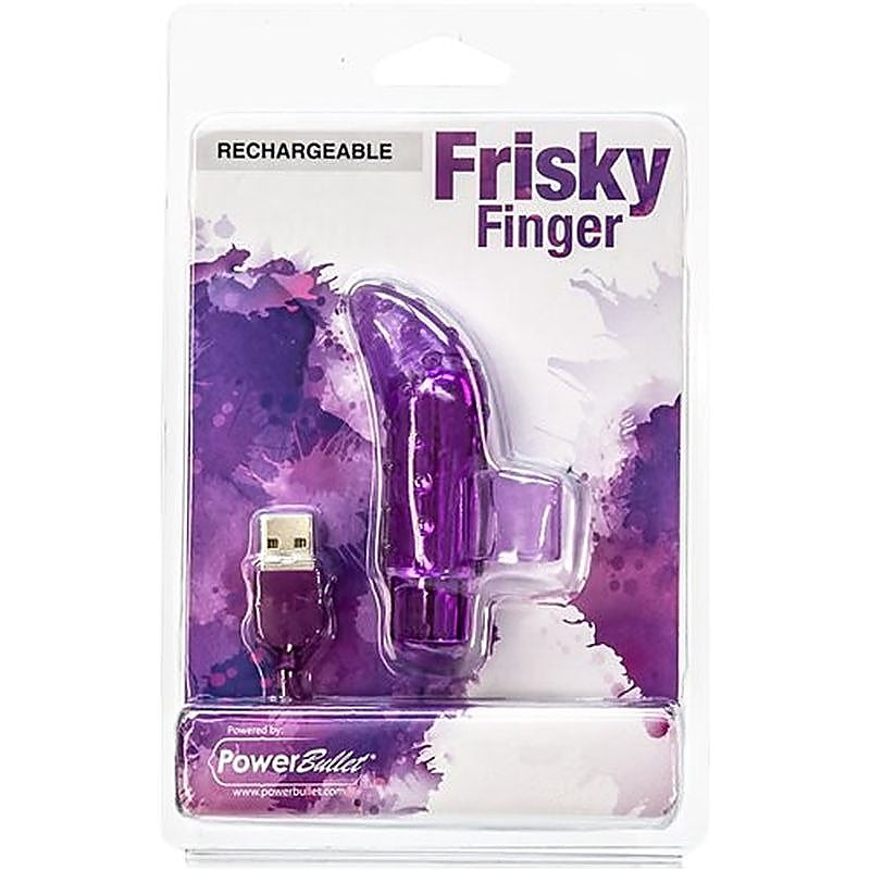 Powerbullet Rechargeable Frisky Finger By Bms Factory - Finger and Tongue Vibrators