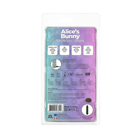 Powerbullet Alice'S Bunny Rechargeable Bullet By Bms Factory - Bullet Vibrators