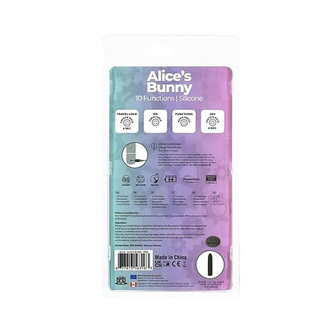 Powerbullet Alice'S Bunny Rechargeable Bullet By Bms Factory - Bullet Vibrators