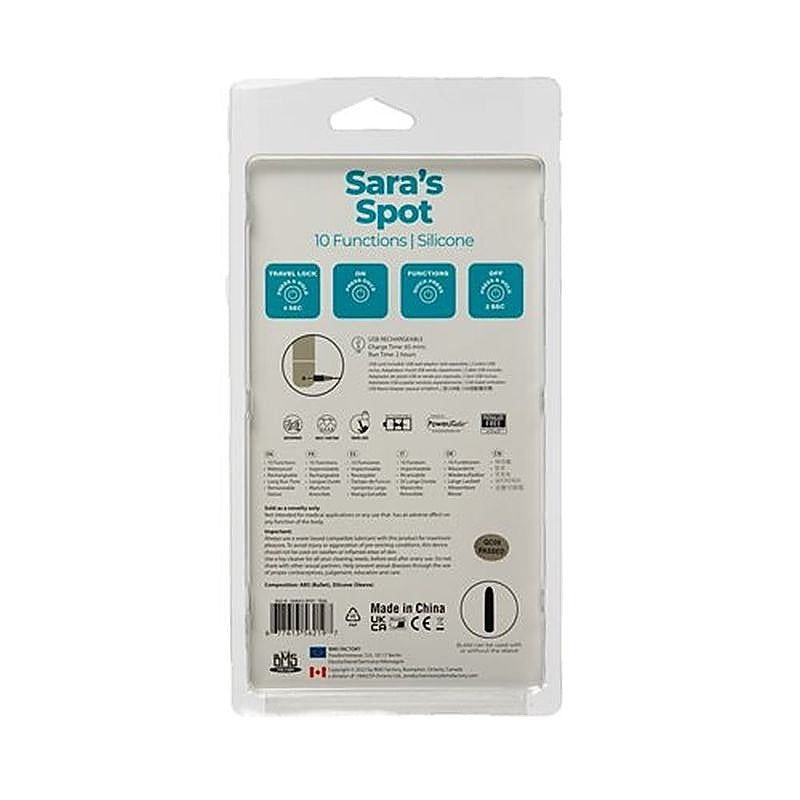 Power Bullet Sara’s Spot 10 Functions G-Spot Vibrator - G-Spot Vibrators