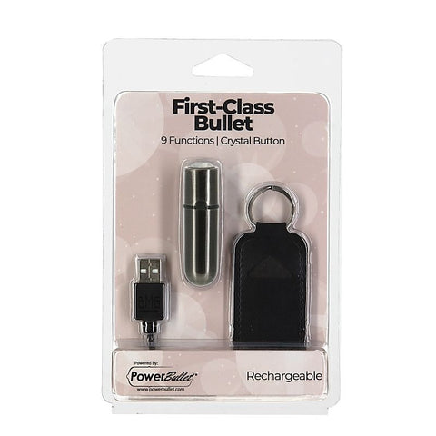 Power Bullet First Class 6 Cm Rechargeable Bullet - Bullet Vibrators