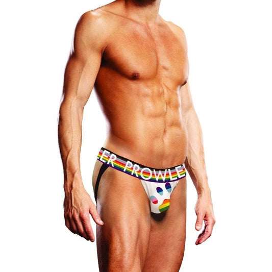 Oversized Sexy Male Paw Jock White by Prowler - Jocks and G-Strings