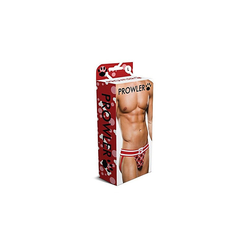 Red Paw Mens Sexy Jockstrap by Prowler - Jocks and G-Strings