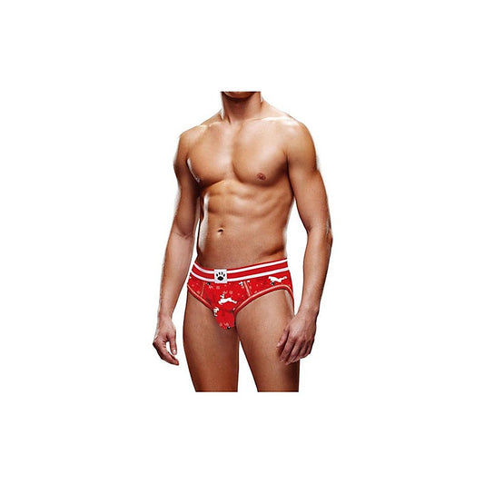 Prowler Reindeer Open Back Brief Mens Underwear